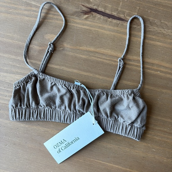 OZMA of California HOUSE TOP (Regen Silk Noil) in Laurel - Picture 3 of 10